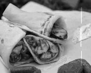Cheese & Mushroom Roll