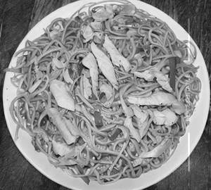 Chicken Noodles In Lime Sauce