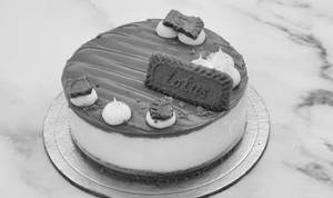 El Lotus Biscoff Baked Cheesecake Medium 700 Gms