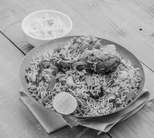 Chicken Biryani  + Raita (Combo)