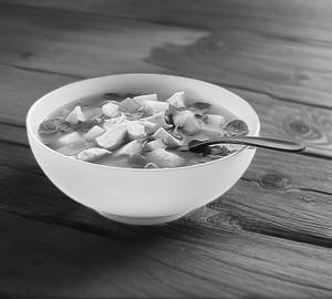 Spicy coconut chicken soup