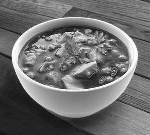Chicken chana soup