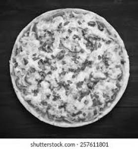 Cheese and corn pizza