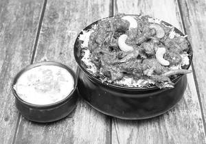 Kaju Mushroom Biryani