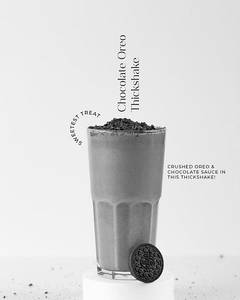 Oreo + Choco Milk Shake