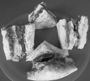 Triple Aloo - Veg. Mixed Cheese Dhamka Sandwich [3 Slices] [Serve - 2]