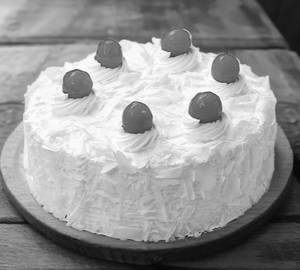 White Forest Cake