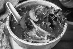Veg Hot & Sour With Shitake Mushrooms