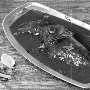 Moilee Style Of Cooking In Gravy Pomfret