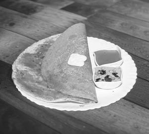Butter Schezwan Dosa
