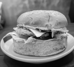Herb chilli burger