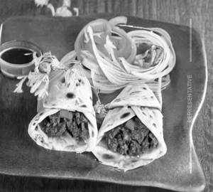 Mutton keema roll