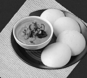 Idli ( 2 PES)(soft & tasty healthy) portion