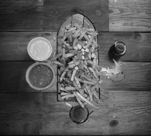 Spicy french fries