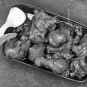 English Chicken In Barbecue Sauce 