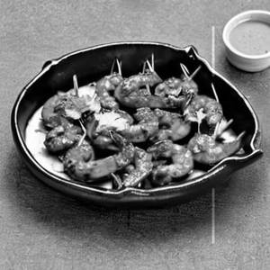 Tandoori Prawns In Schezuan Sauce