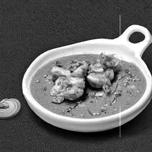 Moilee Style Of Cooking In Gravy Prawns