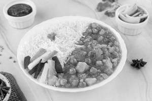 Aaloo Matar Rice Bowl
