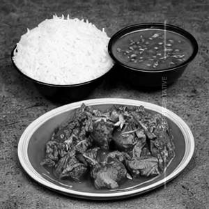 Mutton Rice Plate