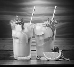 Orange mocktail