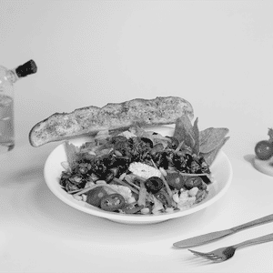 Chopped Barbeque Chicken, Beans And Corn Salad