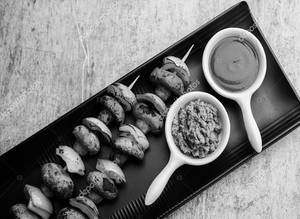 Tandoori Mushroom Tikka