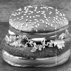 Spicy paneer club burger 