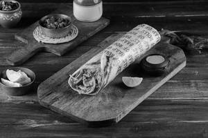 Achari Soya Chaap Roll