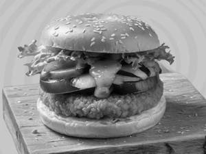 Chatpata Veg Burger