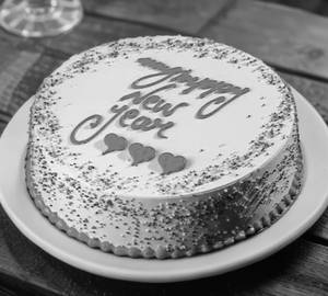 New Year Special Red Velvet  Cake