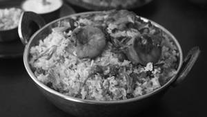 Etti/prawns Biryani