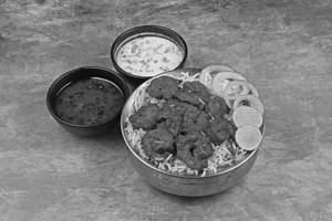 Prawns Fry Hyderabadi Biryani [sc]