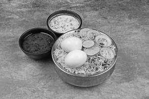 Egg Hyderabadi Biryani [sc]