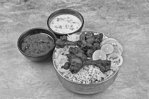 Chicken Lolipop Hyderabadi Biryani [sc]