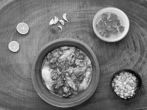 Paal Pathiri  Chicken