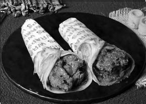 Chicken Roll + Chicken Tikka Roll