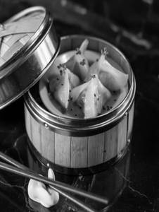 Spicy Kimchi & Sriracha Dumplings