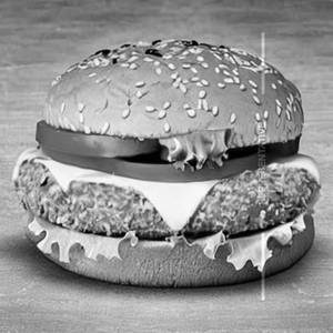 Spicy Veg Cheese Burger 