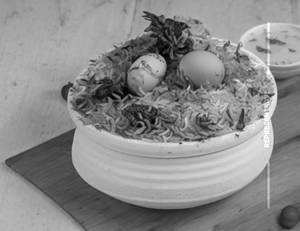 Egg Biryani Full