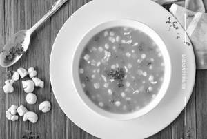 Sweetcorn Mushroom Soup