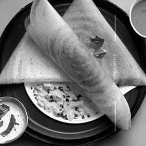Cheese Paneer Sada Dosa