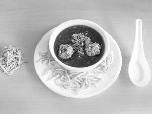 Veg Manchurian Soup