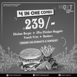 Chicken Burger Combo