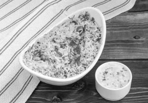Veg pulao with gravy
