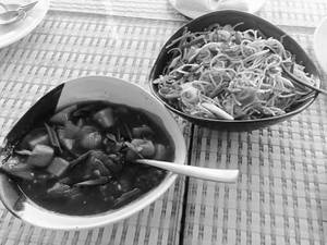 Chilli Paneer + Veg Noodles+ Tomato Soups