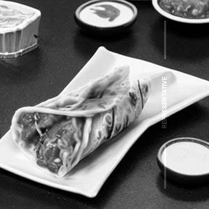 Prawns chilli roll