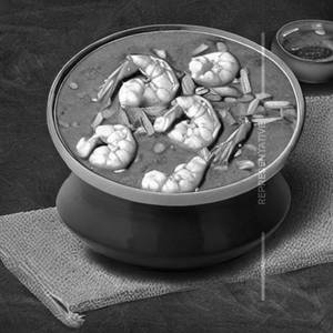 Prawn Rice Pot