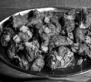 Chicken chilli dry goan
