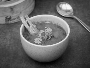 Mutton Chop Makkai Soup