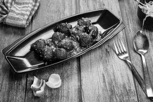 Veg Manchurian (dry)